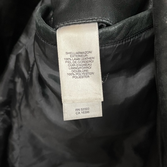 Men's Claiborne Genuine Lamb Leather Jacket - Picture 5 of 5